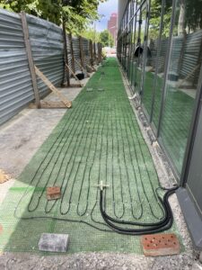 Обогрев ступеней