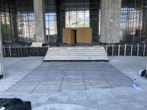 Обогрев ступеней